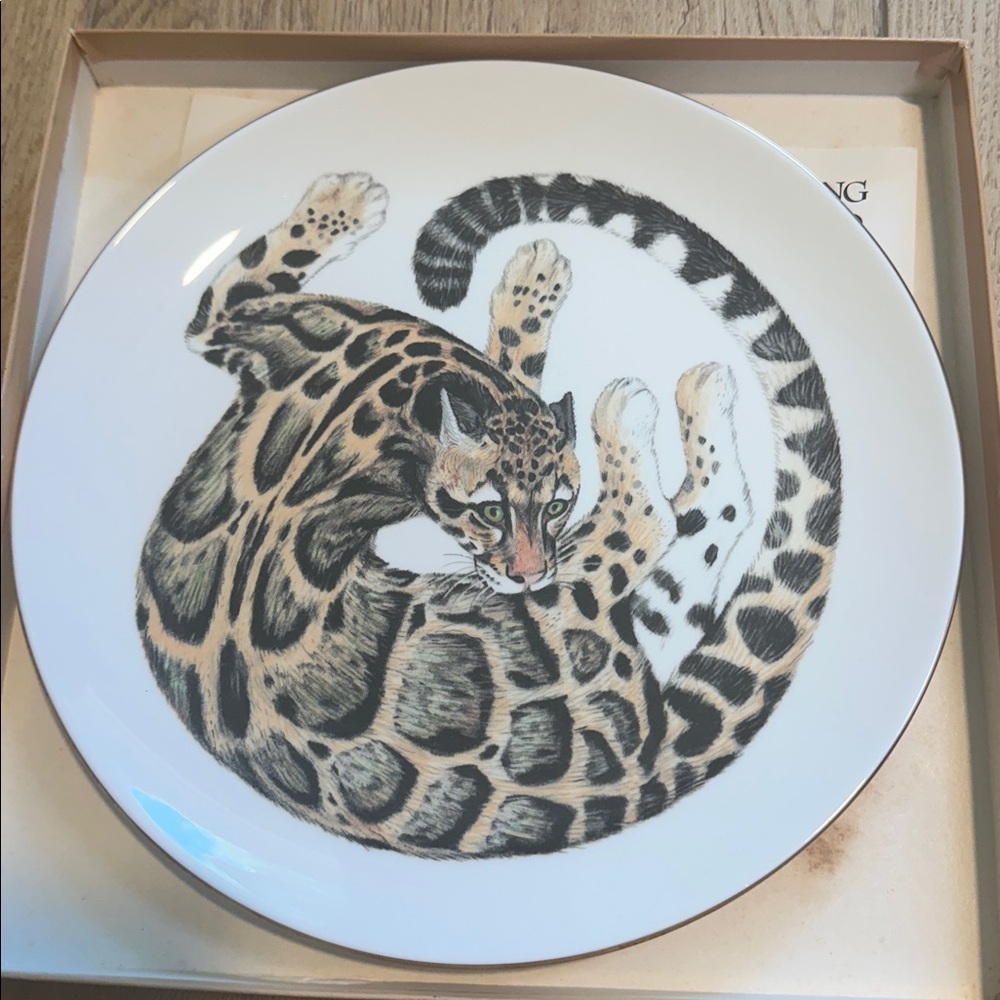 Wedgwood Earthlife Collection Plate Rain Forest Series, NIB Set of 3